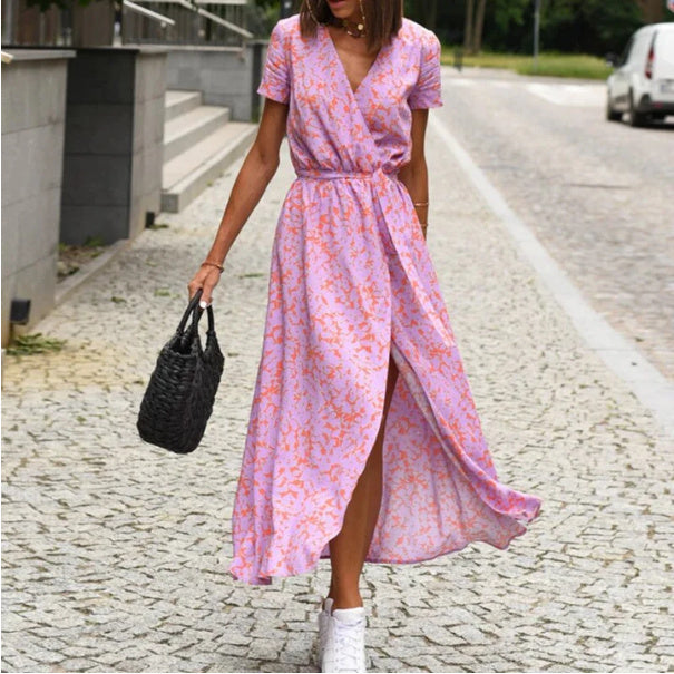 Robe Colorée Casual – Chic et Confort