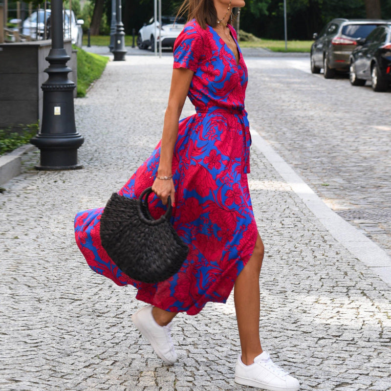 Robe Colorée Casual – Chic et Confort