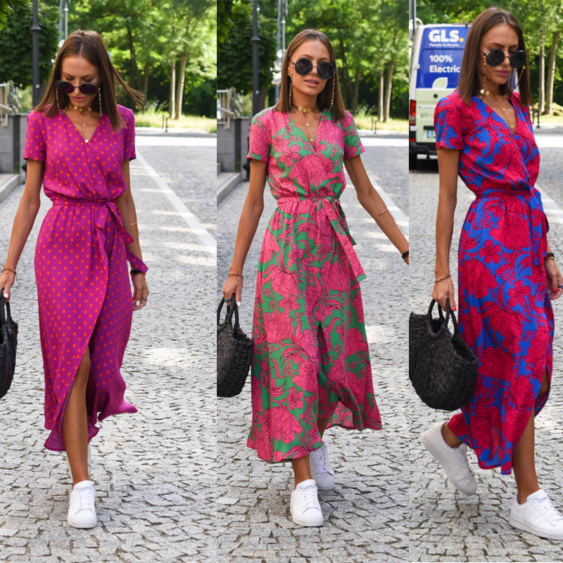 Robe Colorée Casual – Chic et Confort